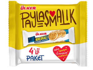 Ulker Cream Sandwich Biscuits 4ct x 2.15 oz (61g) x 11 pcs